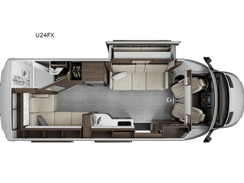 2027 Leisure Travel Unity U24FX floorplan