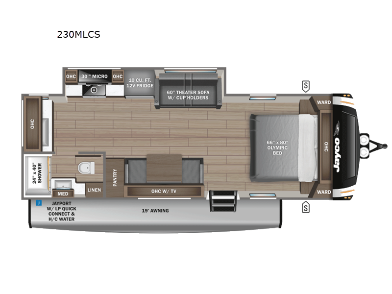 2027 Jayco Eagle HT 230MLCS floorplan
