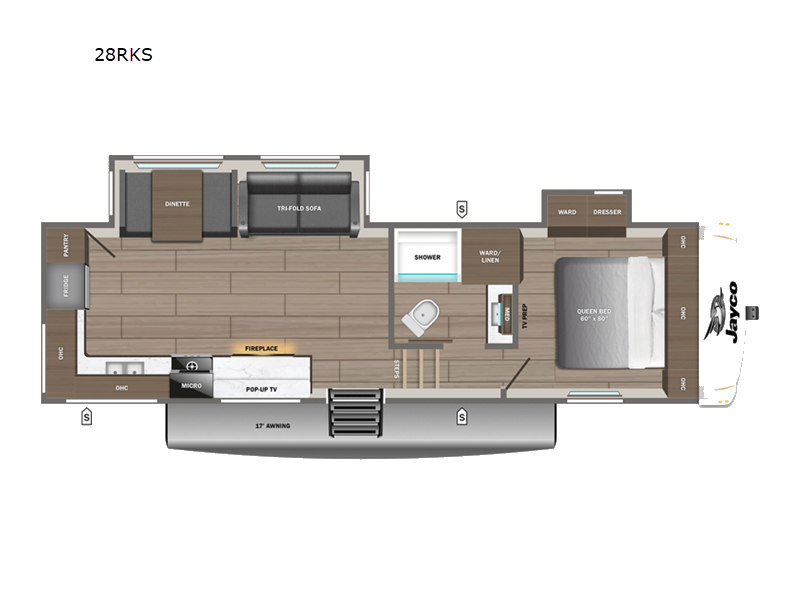 2027 Jayco Eagle SLE 28RKS floorplan