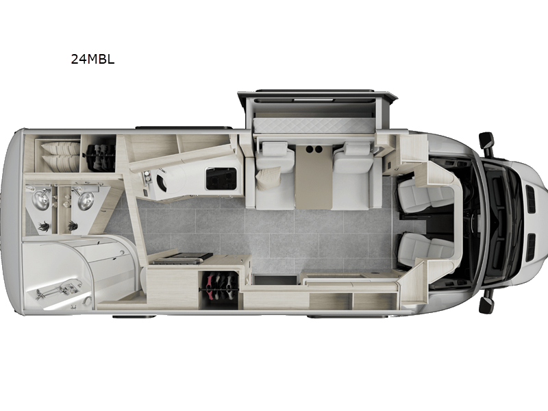 2027 Leisure Travel Wonder 24MBL floorplan