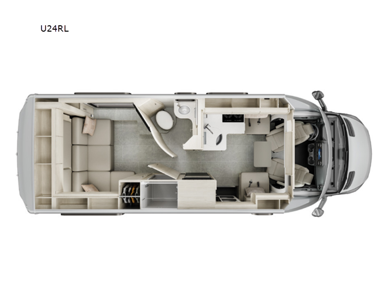 2027 Leisure Travel Unity RL AWD floorplan