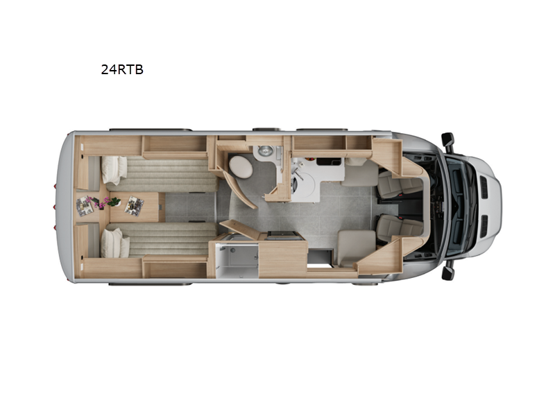 2027 Leisure Travel Wonder 24RTB floorplan