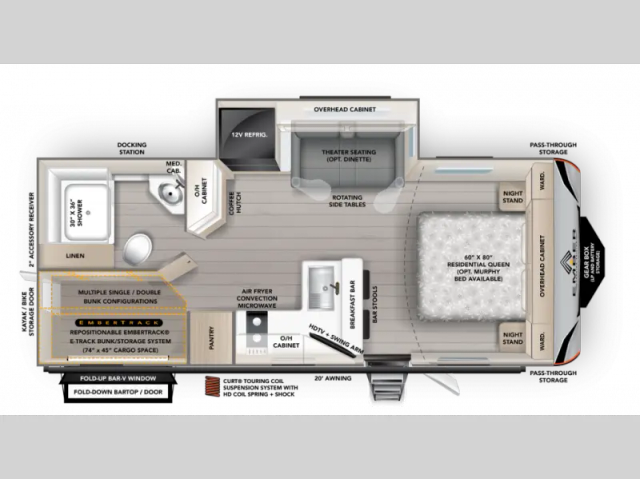 2027 Ember Rv Touring Edition 2200ETL