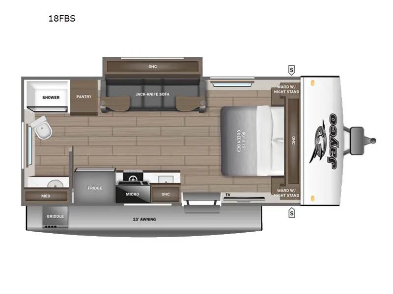 2027 Jayco Jay Feather Air 18FBS