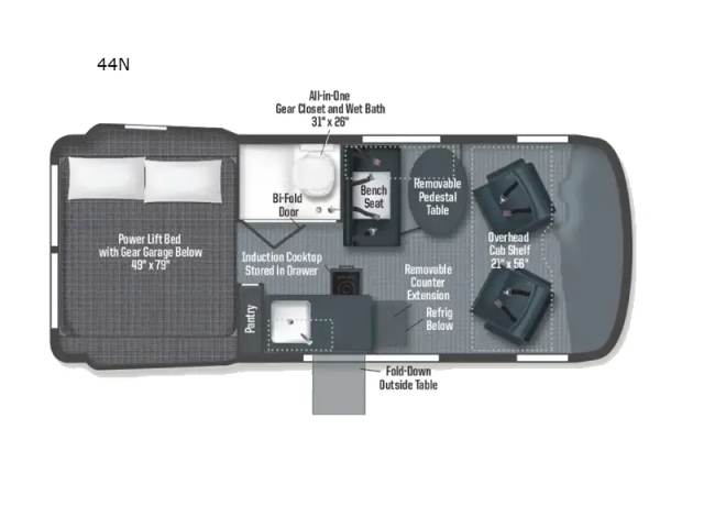 2027 Winnebago Revel Sport 44N