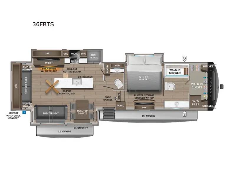 2027 Jayco Pinnacle 36FBTS