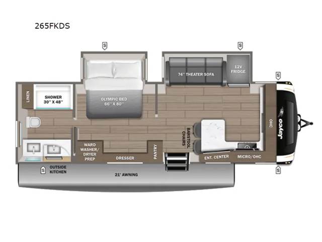2027 Jayco Eagle HT 265FKDS