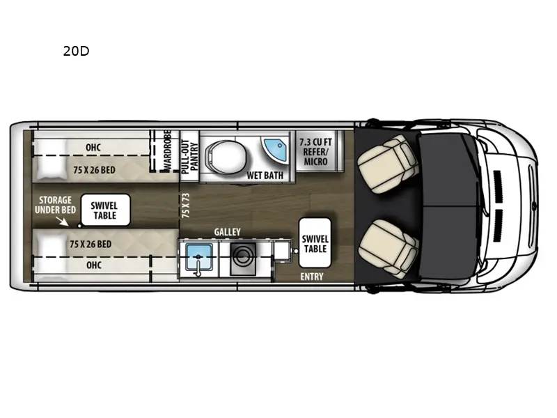2027 Coachmen Rv Nova 20D