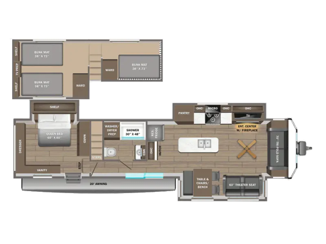 2027 Jayco Jay Flight Bungalow 401 LOFT 401LOFT