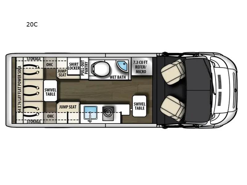2027 Coachmen Rv Nova 20C Li3