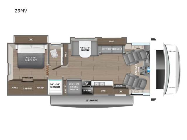 2027 Jayco Greyhawk 29MV