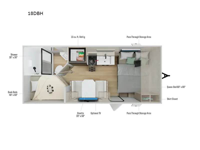 2027 Winnebago Access 18DBH
