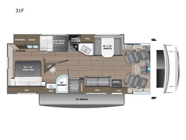 2027 Jayco Greyhawk 31F
