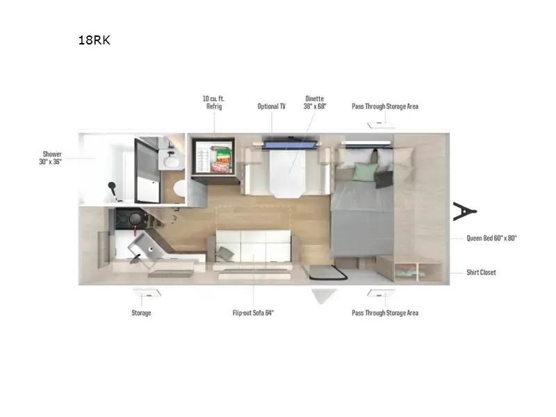 2027 Winnebago Access 18RK