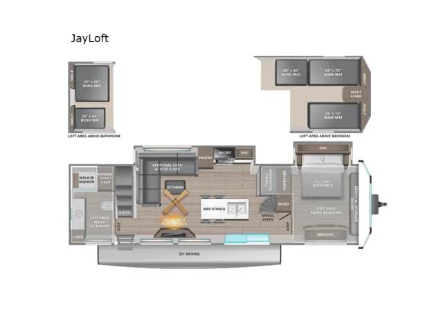 2027 Jayco Jay Flight Bungalow JayLoft
