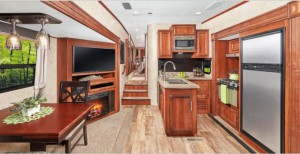 Jayco Eagle HT fifth wheel interior