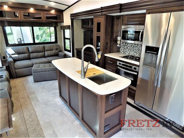 North Point fifth wheel Living Space